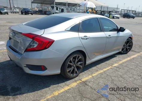 2019 Honda Civic Sport from USA, damaged, VIN 2HGFC2F88KH537936